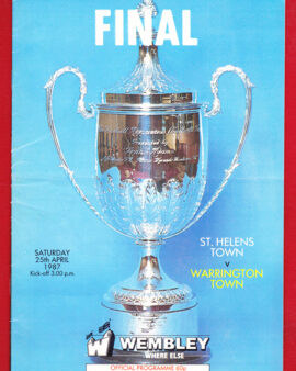 St Helens Town v Warrington Town 1987 – Challenge Vase Cup Final