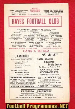 Hayes v Enfield 1960