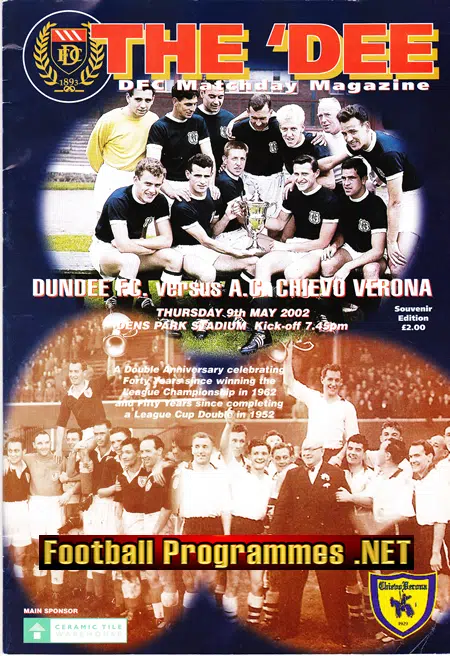 Dundee v AC Chievo Verona 2002 – Anniversary Match