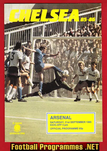 Chelsea v Arsenal 1985