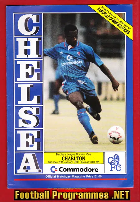 Chelsea v Charlton Athletic 1990