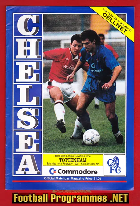 Chelsea v Tottenham 1990