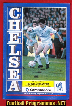 Chelsea v Crewe Alexandra 1990 – FA Cup