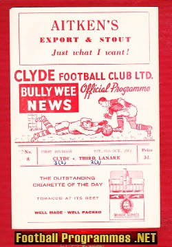 Clyde v Third Lanark 1962