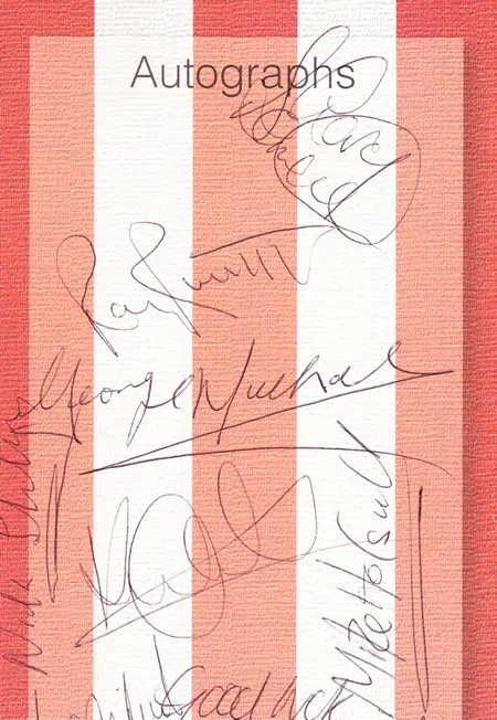 Sunderland Former Players Annual Dinner 2006 - Multi Signed
