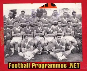 Everton Football Club Multi Signed Team Squad Picture 1960s