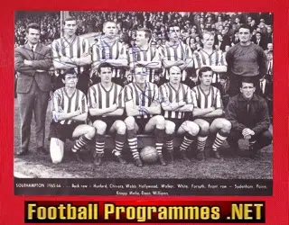 Southampton Football Club Multi Signed Team Picture 1965