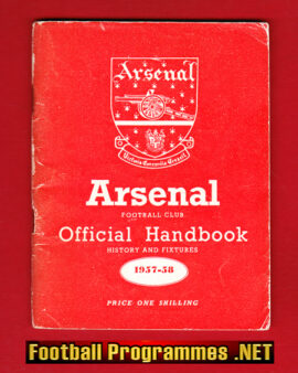 Arsenal Football Club Official Yearbook Handbook 1957 – 1958
