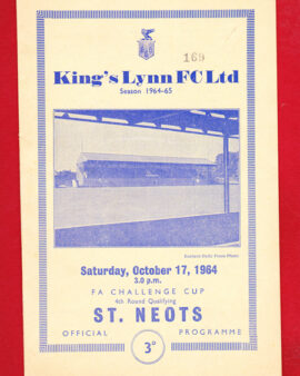 Kings Lynn v St Neots 1964 – FA Cup