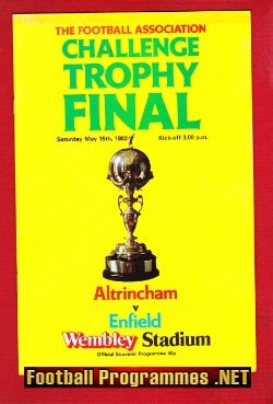 Altrincham v Enfield 1982 – Challenge Cup Final Wembley Stadium