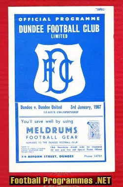 Dundee v Dundee United 1967