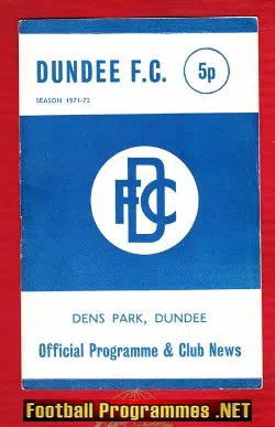Dundee v Glasgow Celtic 1972 - Dens Park Scotland