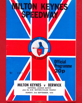 Milton Keynes Speedway v Berwick 1979