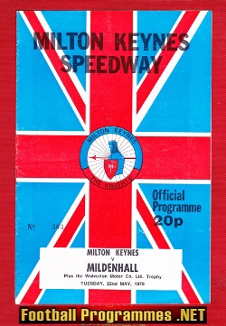 Milton Keynes Speedway v Mildenhall 1979