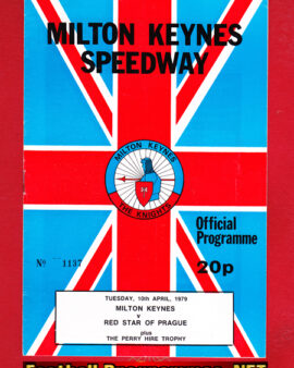 Milton Keynes Speedway v Red Star Of Prague 1979
