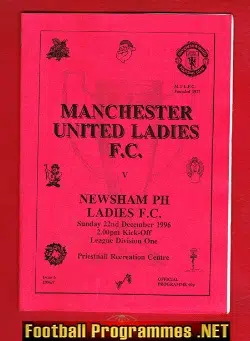 Manchester United Ladies v Newsham PH 1996 - Women's Football