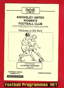 Knowsley United Ladies v Nottingham Rangers 1991 - Women's Football