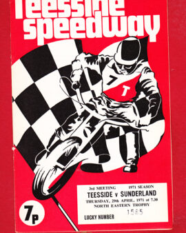 Teesside Speedway v Sunderland 1971