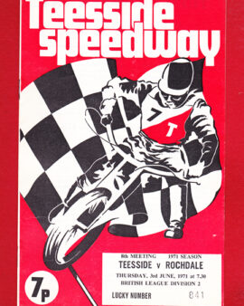 Teesside Speedway v Rochdale 1971