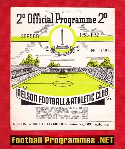 Nelson v South Liverpool 1951 – Lancashire Junior Cup