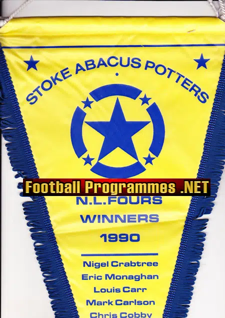 Stoke Speedway Pennant 1990 – Abacus Potters Large