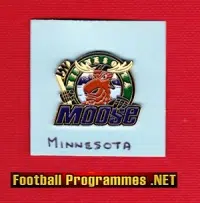 Ice Hockey Badge - Minnesota Moose - USA America