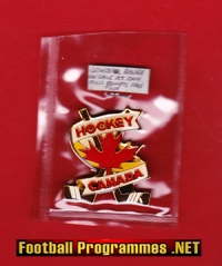 Ice Hockey Badge – Canada Hockey 1985