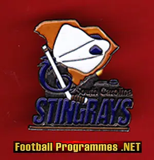Ice Hockey Badge – North Carolina Stingrays – USA America