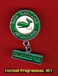 Ice Hockey Badge – New England Whalers 1986 – Quebec Canada