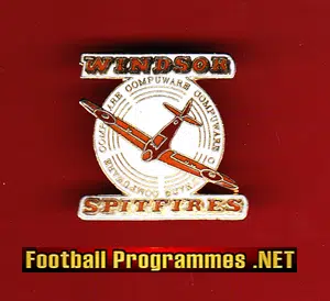 Ice Hockey Badge – Windsor Spitfires – Ontario Canada