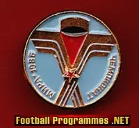 Ice Hockey Badge - Prague - Czech - 1986