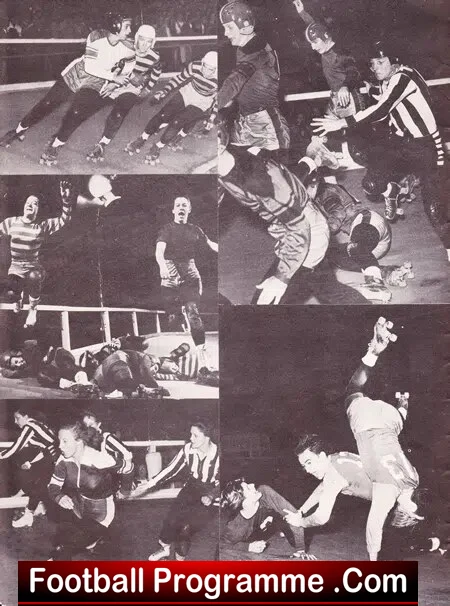America Roller Derby - Jolters v Jets early 1950s