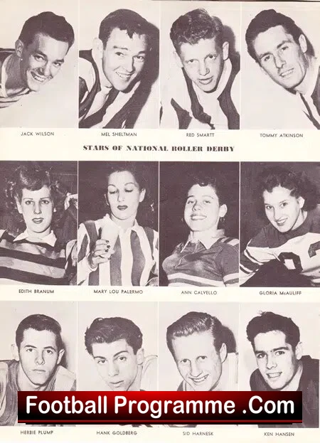 America Roller Derby - Jolters v Jets early 1950s