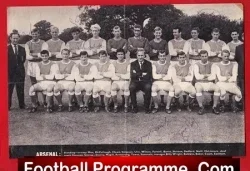 Arsenal Football Club Multi Signed Team Squad Picture 1960s - football memorabilia