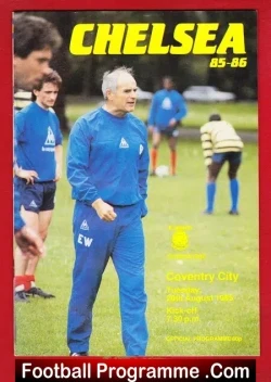 Chelsea v Coventry City 1985 - football programme