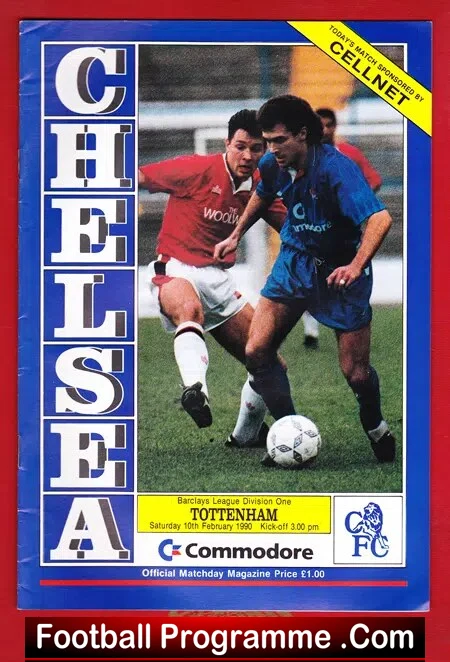 Chelsea v Tottenham 1990