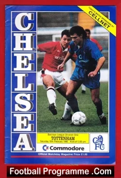 Chelsea v Tottenham 1990
