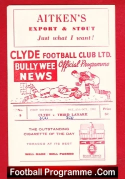 Clyde v Third Lanark 1962