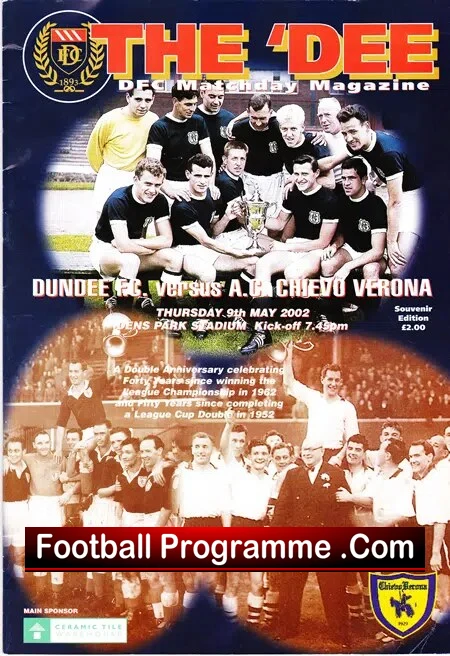 Dundee v AC Chievo Verona 2002 - Anniversary Match