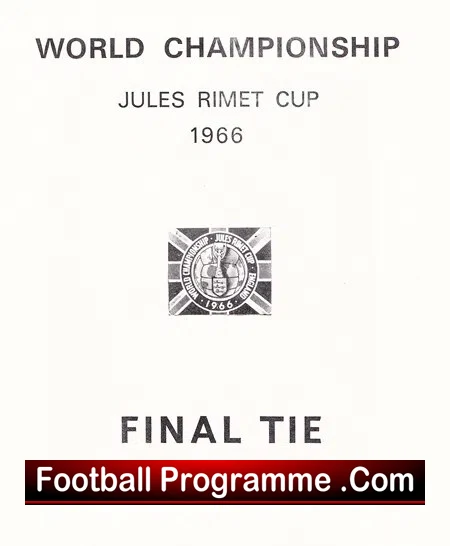 England v Germany 1966 - World Cup Final 66 Signed Nobby Stiles