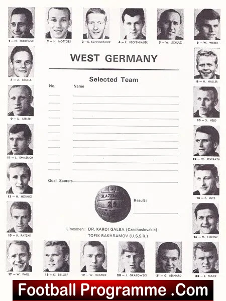 England v Germany 1966 - World Cup Final 66 Signed Nobby Stiles