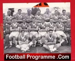 Everton Football Club Multi Signed Team Squad Picture 1960s - football memorabilia