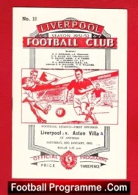 Liverpool v Aston Villa 1952