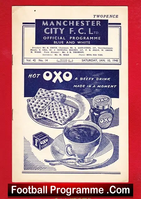 Manchester City v Barnsley 1948