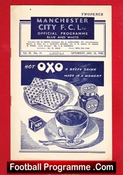 Manchester City v Barnsley 1948
