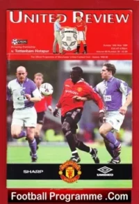 Manchester United v Tottenham 1999 – League Decider Treble – 6