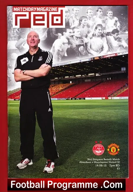 Neil Simpson Testimonial Benefit Match Aberdeen 2012