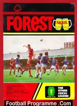 Nottingham Forest v Chelsea 1986