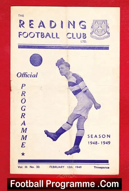 Reading v Leyton Orient 1949
