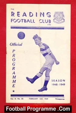 Reading v Leyton Orient 1949